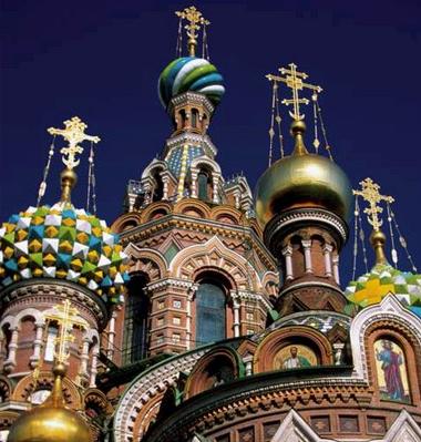 La Catedral de la Sangre Derramada en San Petersburgo